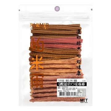 PARMIR 帕米爾 Q醇綜合口味條棒 犬用  嚴選新鮮素材  多元化複合健康膳食  低溫烘焙  天然手作  Q醇綜合口味  550g  1袋