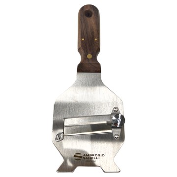 AMBROGIO SANELLI 山里尼 松露刨刀 - 紫檀木柄 134g 1組 意大利製造  不鏽鋼色