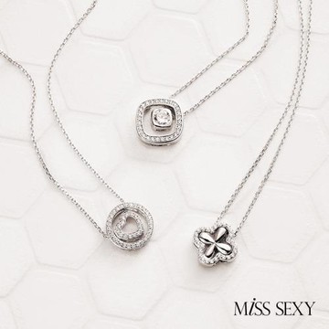 【d2 x Miss Sexy】銀項鍊 花花世界