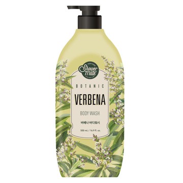 療癒植園花草沐浴乳500ml馬鞭草