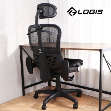 LOGIS邏爵 – 曜影馭衣電腦椅  辦公椅  透氣網布椅 辦公室衣架椅【A820】