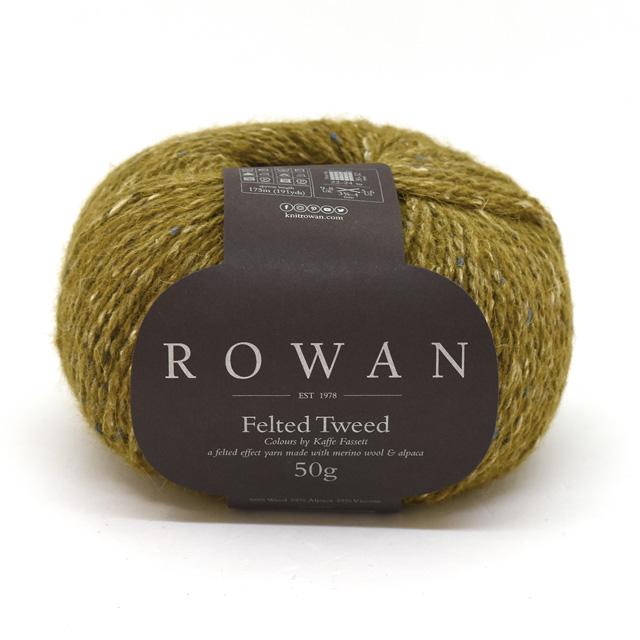 毛糸 ROWAN-ローワン- Felted Tweed・フェルテッドツイード（Z036000） Mustard (M)_b1j