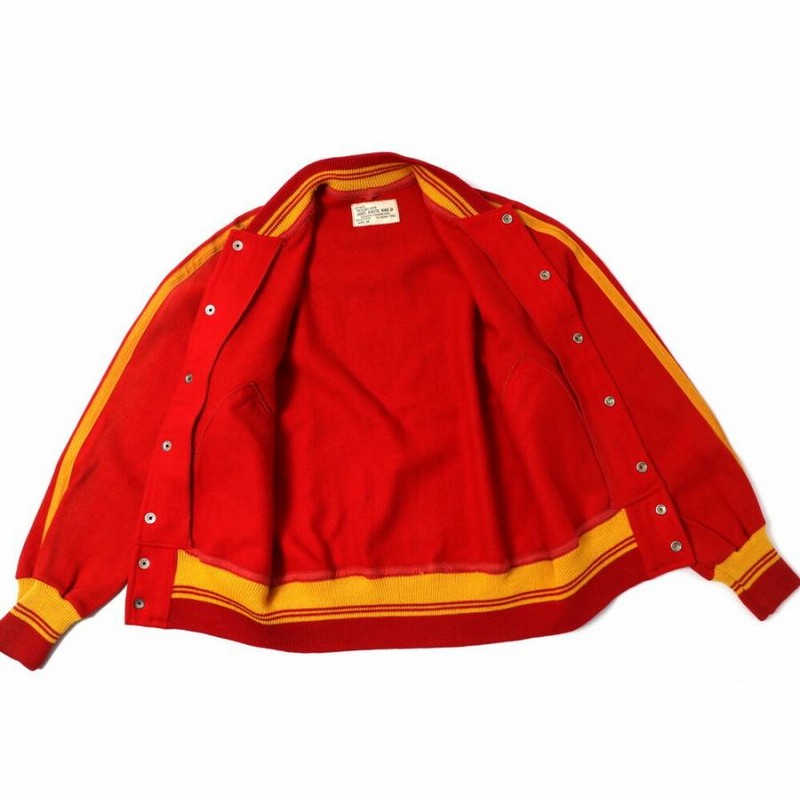 1950's USMC WARM UP ATHLETIC JACKET アワードジャケット スタジアム 