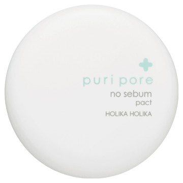 HOLIKA HOLIKA Puri Pore 美肌模式持妝控油蜜粉餅 隱形毛孔 像棉花一樣乾爽柔順 無添加滑石粉的礦物質蜜粉  1個  #8806334369071