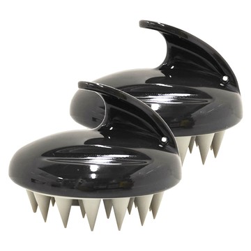 UdiLife 優的生活大師 TPE 指壓按摩洗髮梳  顏色隨機  2個