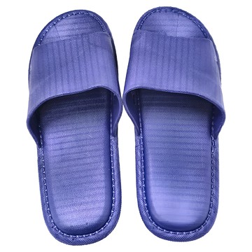 簡約防臭拖鞋 L(44~45) 室內防滑舒適拖鞋  深藍色  1雙