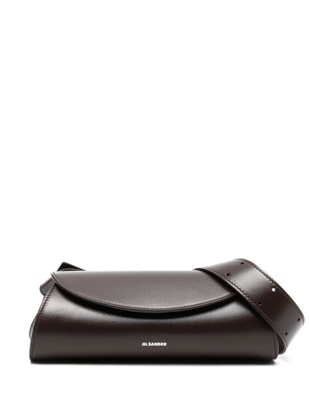 Jil Sander - Cannolo mini shoulder bag - women - Calf Leather - One Size - Brown