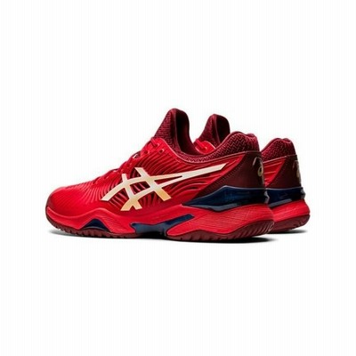 asics Court FF 2 テニスシューズ レッド 28.5 r400