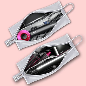 BUBM戴森吹風機Dyson吹風機旅行便攜袋子HD03電吹機保護套新款08風筒配件防水包卷發器卷發棒收納包收納盒