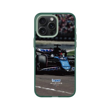 iPhone 15 Pro Max Clear 憂墨綠 - Alpine - F1 BWT Alpine Formula One Team A524 Race 2