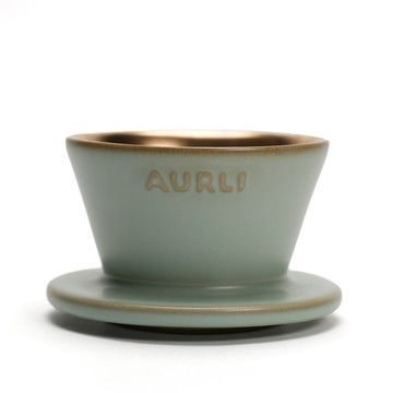 Aurli 奧利｜工藝商品_懷汝U70濾杯01_粉青_內金