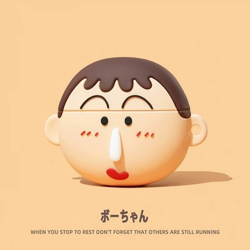 小新 阿呆 矽膠殼 適用於 AirPods 4 保護殼 Pro2 保護套 AirPods 1 2 3 全包耳機殼
