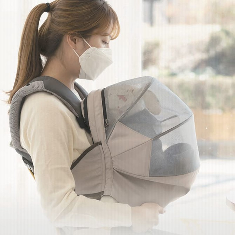 抱っこ紐カバー 抱っこ紐 抱っこひも 赤ちゃんマスク だっこひも カバー 防寒 よだれカバー 新生児 よだれ ベビー 軽い コンパクト 冬 ガード シンプル おしゃれ かわいい ギフト 出産祝い プレゼント 子供 ハンスパンプキン Hans Pumpkin Hpk01 グレージュ 通販 Line