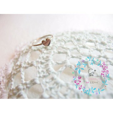 一顆 心/純銀戒指/925純銀/ [晶晶工坊-love2hm]