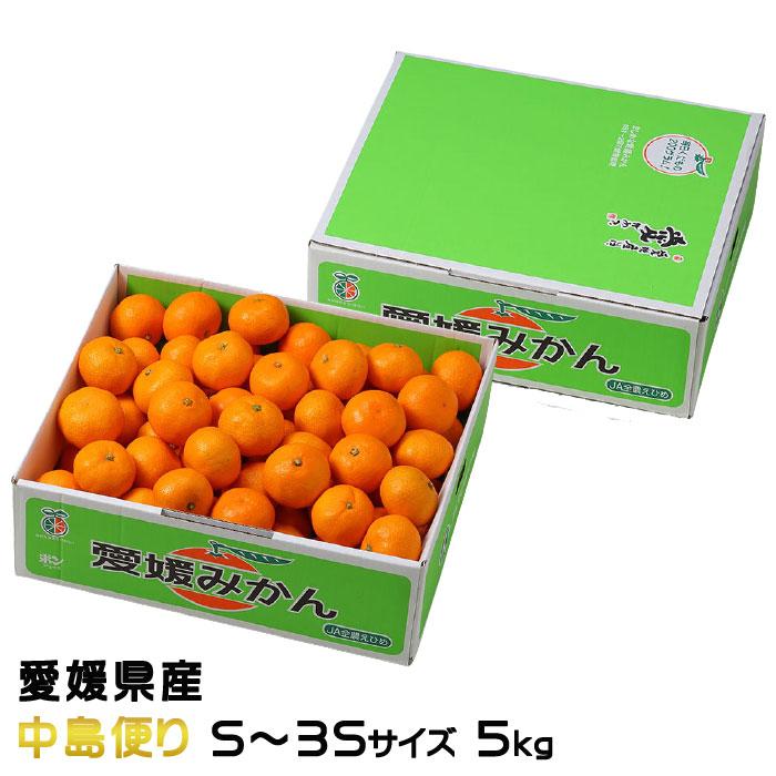 お歳暮 みかん 極旨小玉みかん 中島便り S〜3Sサイズ 5kg 糖度12度以上 JAえひめ中央 中島産 ミカン 蜜柑 ギフト