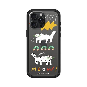 iPhone 15 Pro Max Mod NX 黑 - MacaronToe 馬卡龍腳趾 - 喵 MEOW!