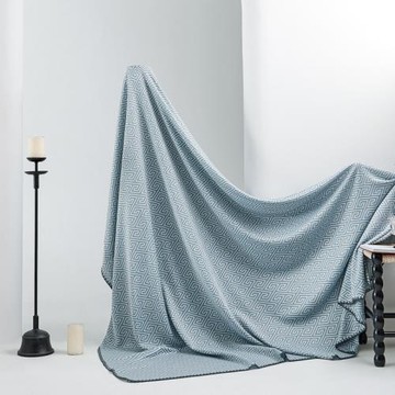 100%乙綸蓋毯賦能夏被軟涼席涼感夏季雙人毯子冰感科技超軟