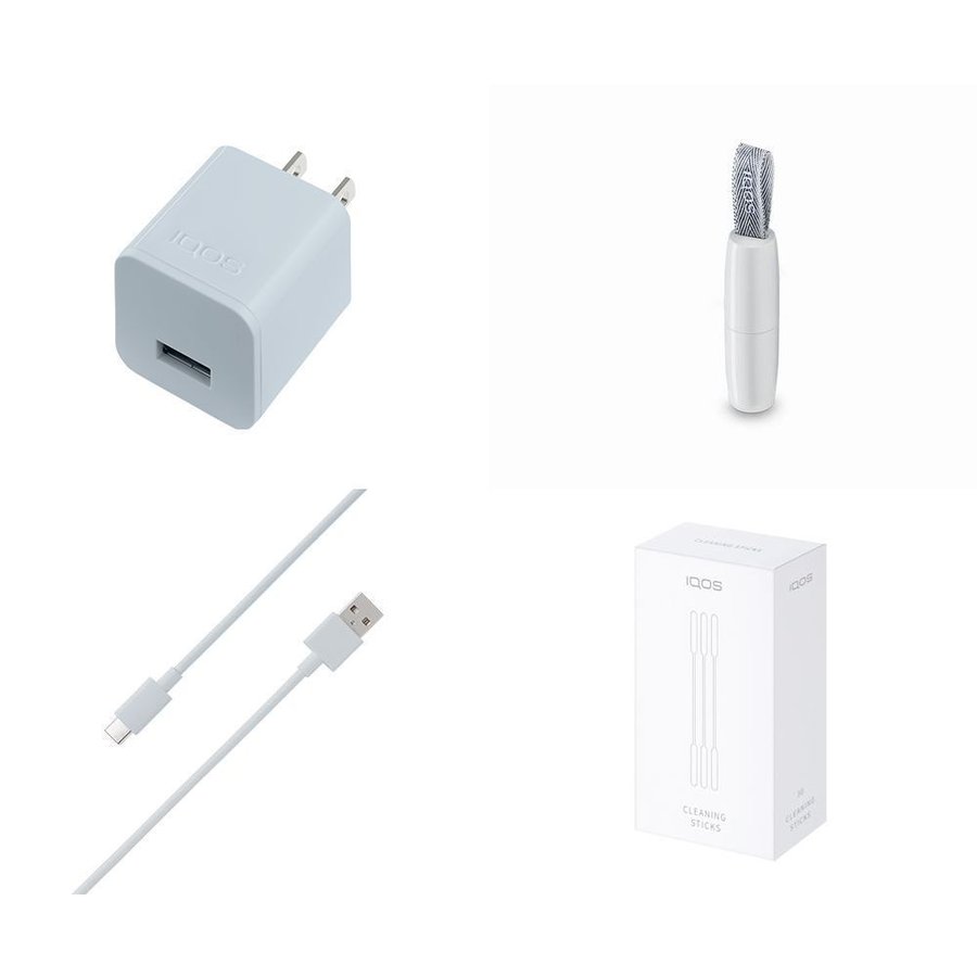 アイコス IQOS 付属品セット 正規品 IQOS 3 DUO / 3 & MULTI 専用(AC ...