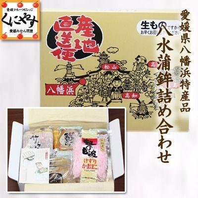 愛媛県八幡浜特産品 八水蒲鉾 「はらんぼ天・上じゃこ天セット」送料無料 ヤマト配送クール便