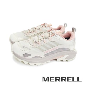 MERRELL(女)MOAB SPEED 2 GORE-TEX防水登山健行鞋 女鞋-白粉色