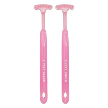 KAI 貝印 舌苔清潔刷 粉色  2支  12g