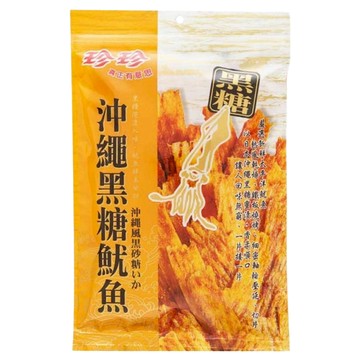 珍珍 沖繩黑糖魷魚絲  27g  1包