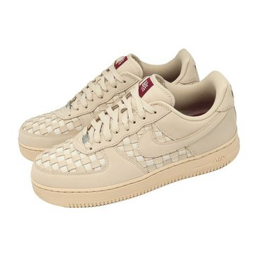 Nike 休閒鞋 Air Force 1 Retro PRM ESS 男鞋 卡其 編織 IM5755-100