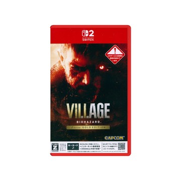 Nintendo NS2 Switch2《惡靈古堡8 村莊 黃金版 Resident Evil Biohazard Village Gold》中英日文日版(鑰匙卡)