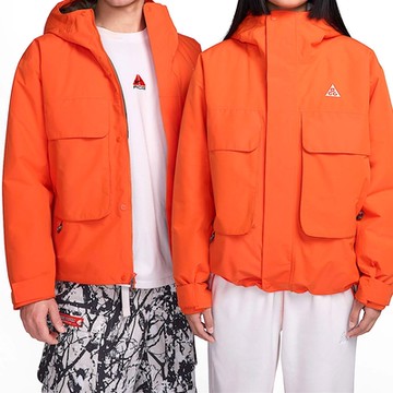 Nike ACG SF PRMLFT SKL PK JKT 男款 橘色 防潑水 寬版 連帽 外套 FV8682-819