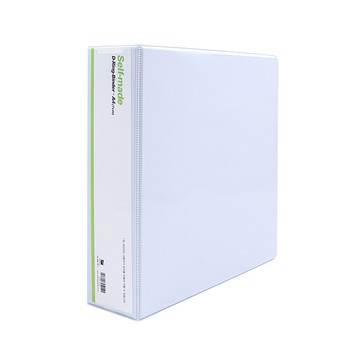 Self-made 3孔D型活頁夾 A4 7cm 白色  1個