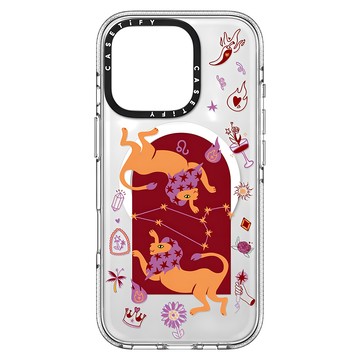 CASETiFY MagSafe 兼容保護殼 透明色  iphone 16 pro max  獅子座