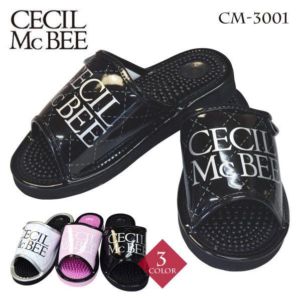 健康サンダル レディース CECIL McBEE／セシルマクビー CM-3001 スリッパ オシャレ ルームサンダル オフィス 大人かわいい 通販  LINEポイント最大0.5%GET LINEショッピング