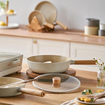 韓國製 Neoflam FIKA 單柄炒鑊 連蓋 (IH)  26 / 30cm