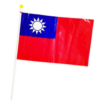 【文具通團購優惠價】2號小國旗塑膠旗面 黃塑膠頭 x 500支