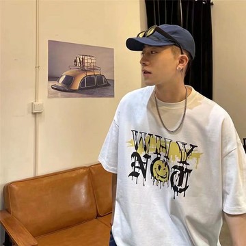 【MLM】潮流  印花塗鴉短袖 短袖短T 多色可選 簡約百搭 班服