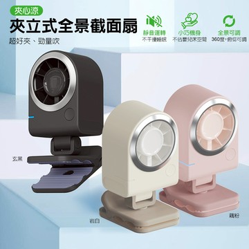 夾立式全景截面扇