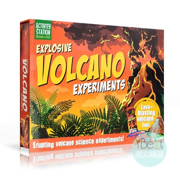 Explosive Volcano Experiments | Activity Station Book  | Volcano | 桌遊 | 科普 | 實驗 | 物理 | 科學