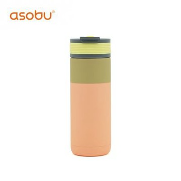 ASOBU 沐色行旅隨行杯600ml 蜜桃粉