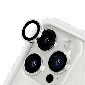 iPhone 14 Pro 9H 鏡頭玻璃保護貼 銀