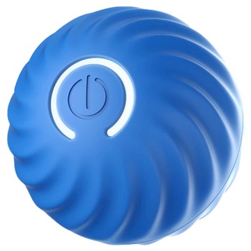 智能跳跳球 藍色 重量約 0.2lb  1個  2.2in