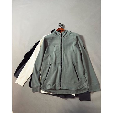 歐美潮牌 出口原單棉質戶外拉鏈外套 春秋季休閑運動潮流拉鏈衫男