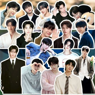 新品促銷⚡21世紀大君夫人 iu李知恩雙人cp周邊 韓劇21世紀大君夫人邊佑錫單人貼 紙 李安大君周邊 防水自粘手賬di