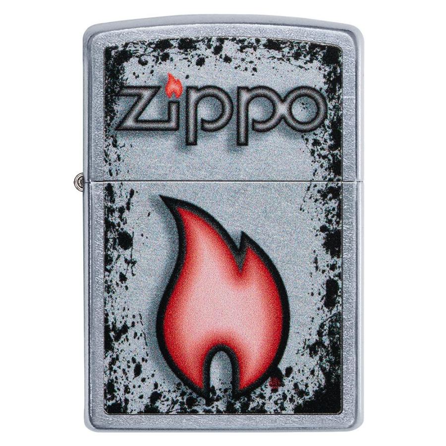 zippo ジッポー オイルライター アメリカ加工 Flame Design