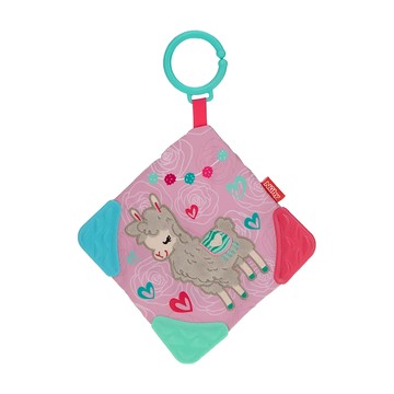 Nuby 啾啾沙沙安撫巾  安撫巾  羊駝 多色  1條