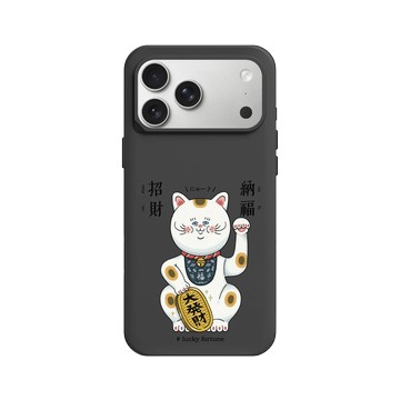 iPhone 17 Pro Max SolidX 黑 - 保羅先生 Mr.Paul - 招財納福貓