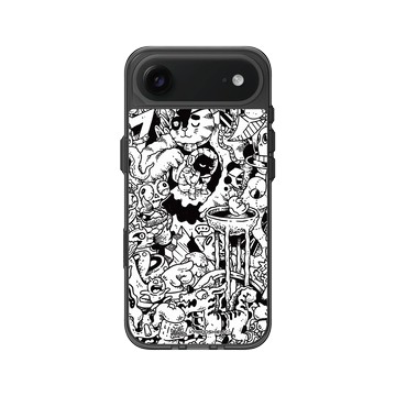 iPhone Air Clear (相機按鈕) 酷墨灰 - Ted Leonid Melendres - Never Alone 不再孤單