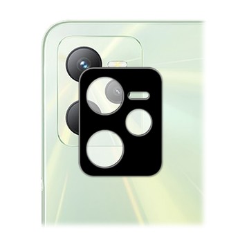 RedMoon realme C35 3D全包式鏡頭保護貼-黑 手機鏡頭貼 9H玻璃保貼