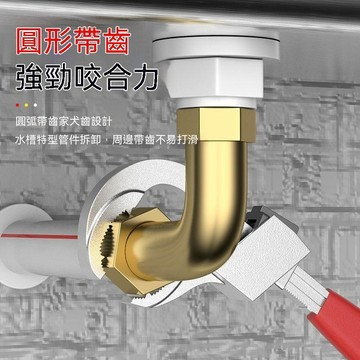 甄選好物🛒衛浴專用水槽扳手大口徑下水管水龍頭角閥可調節多功能安裝神器