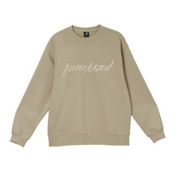 KANGOL 大學T 卡其 印花LOGO 中性 6455100430