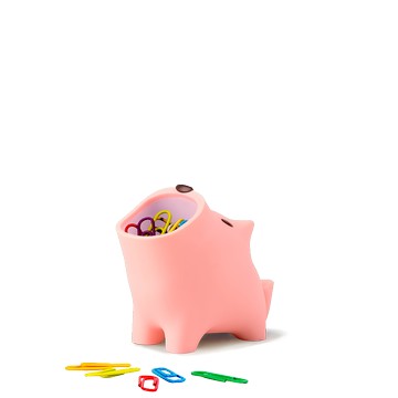 [生活裡的笑容設計股份有限公司]小阿嗚 Awu 雜物收納-靦腆紅